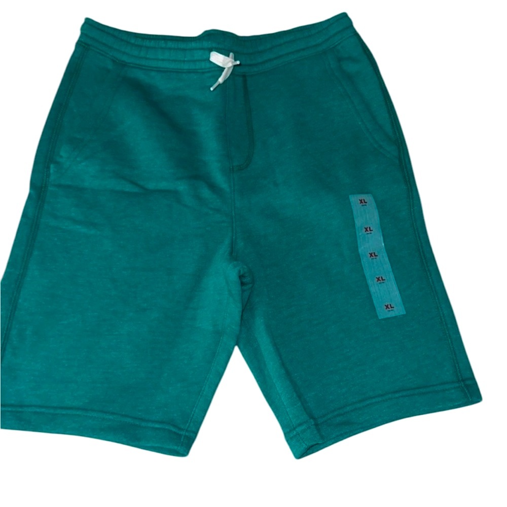 Old Navy Boys Teal Shorts XL (14–16) NWT | Pull-On Elastic Waist